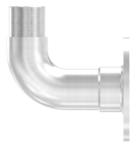 Wandhalter 90°, zum Stecken, für Rohr 33,7x2,0mm, V2A