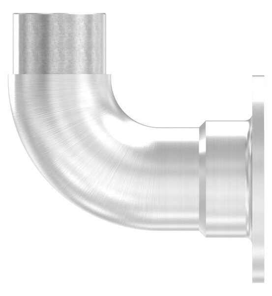 Wandhalter 90°, zum Stecken, für Rohr 42,4x2,0mm, V2A
