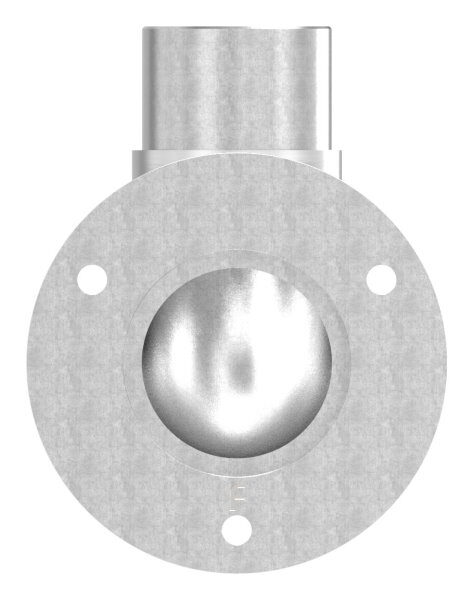 Wandhalter 90°, zum Stecken, für Rohr 42,4x2,0mm, V2A