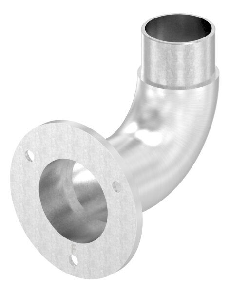 Wandhalter 90°, zum Stecken, für Rohr 42,4x2,0mm, V2A