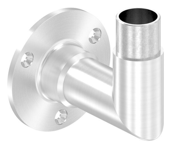 Wandhalter 90°, zum Stecken, für Rohr 33,7x2,0mm, V2A