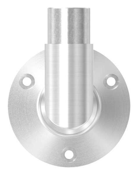 Wandhalter 90°, zum Stecken, für Rohr 33,7x2,0mm, V2A