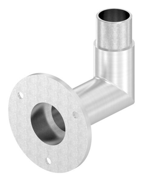 Wandhalter 90°, zum Stecken, für Rohr 33,7x2,0mm, V2A