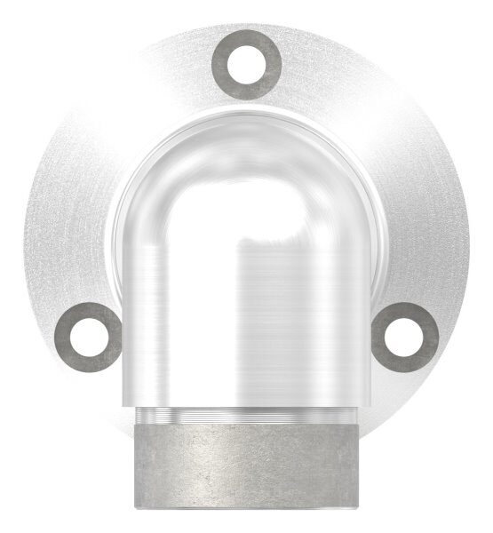 Wandhalter 90° lang, zum Stecken, für Rohr 42,4x2,0mm, V2A