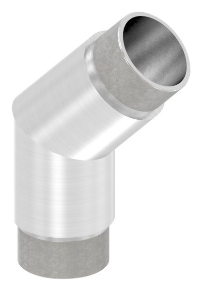 Eckstück 135°, zum Stecken, für Rohr 42,4x2,5mm, V2A