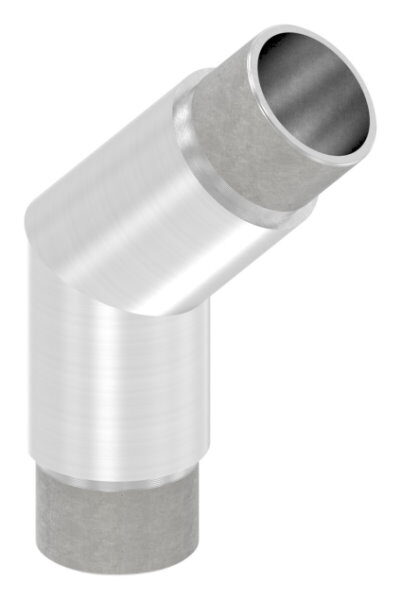 Eckstück 135°, zum Stecken, für Rohr 33,7x2,0mm, V2A