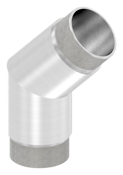 Eckstück 135°, zum Stecken, für Rohr 48,3x2,0mm, V2A