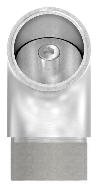 Rohrbogen 90°, zum Stecken, verstellbar, für Rohr 48,3x2,0mm, V2A