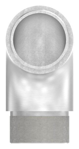 Rohrbogen 90°, zum Stecken, für Rohr 42,4x2,5mm, V2A
