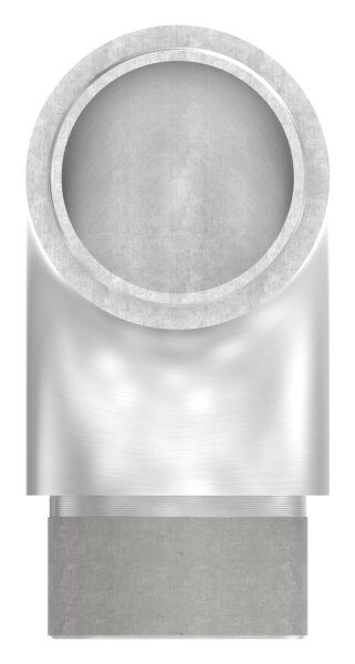 Rohrbogen 90°, zum Stecken, für Rohr 42,4x3mm, V2A
