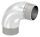 Rohrbogen 90°, zum Stecken, für Rohr 42,4x2,0mm, V4A