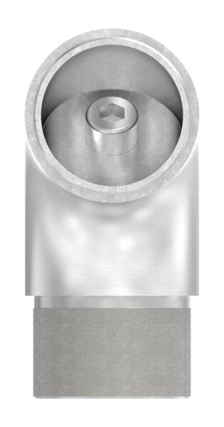 Rohrbogen 90°, zum Stecken, verstellbar, für Rohr 42,4x2,0mm, V4A