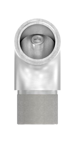 Rohrbogen 90°, zum Stecken, verstellbar, für Rohr 33,7x2,0mm, V2A