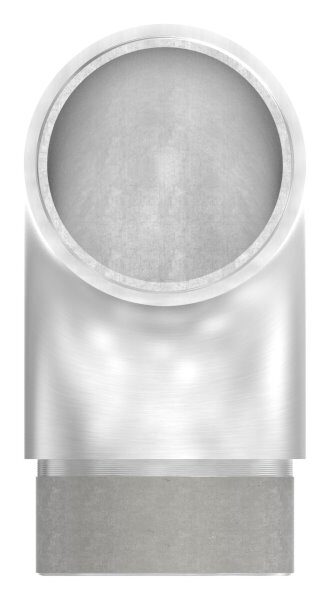 Rohrbogen 90°, zum Stecken, für Rohr 48,3x2,0mm, V2A