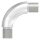 Rohrbogen 90°, zum Stecken, für Rohr 21,3x2,0mm, V4A