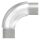 Rohrbogen 90°, zum Stecken, für Rohr 26,9x2,0mm, V4A