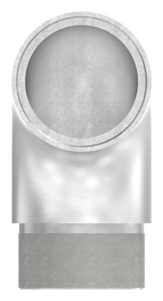 Anschlussbogen 90°, zum Stecken, für Rohr 42,4x2,0mm, V2A