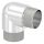 Rohrbogen 90° eng, zum Stecken, für Rohr 42,4x2,5mm, V2A