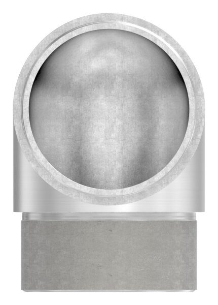 Rohrbogen 90° eng, zum Stecken, für Rohr 48,3x2,0mm, V2A