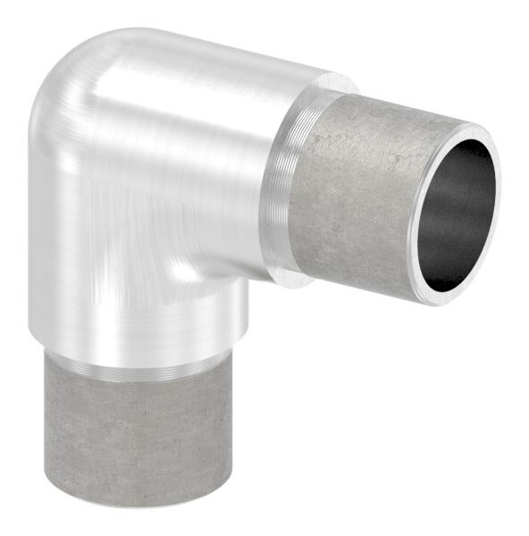 Rohrbogen 90° eng, für Rohr 26,9x2,0mm, V2A