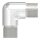 Rohrbogen 90° eng, zum Stecken, für Rohr 26,9x2,0mm, V4A