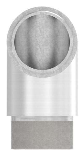 Eckstück 90°, zum Stecken, für Rohr 42,4x2,5mm, V2A