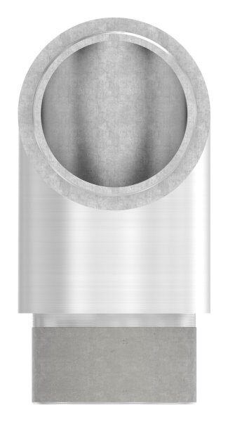 Eckstück 90°, zum Stecken, für Rohr 42,4x3,0mm, V2A