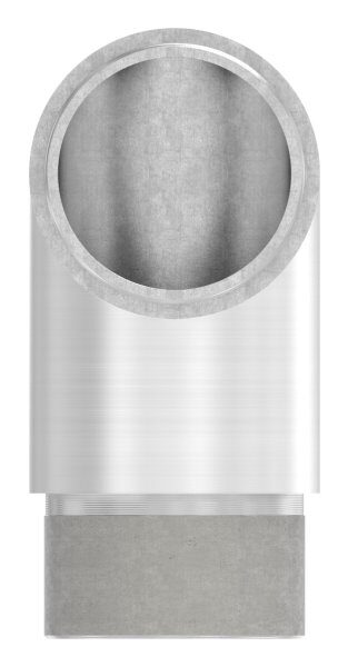Eckstück 90°, zum Stecken, für Rohr 40,0x2,0mm, V2A