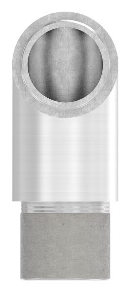 Eckstück 90°, zum Stecken, für Rohr 26,9x2,0mm, V2A