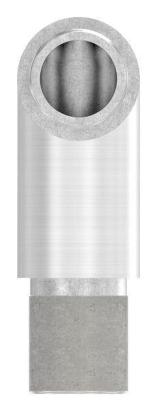 Eckstück 90°, zum Stecken, für Rohr 21,3x2,0mm, V4A