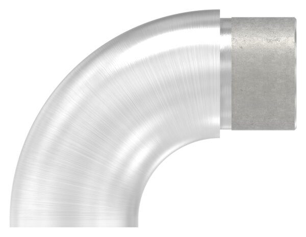 Endbogen 90°, zum Stecken, für Rohr 33,7x2,0mm,...