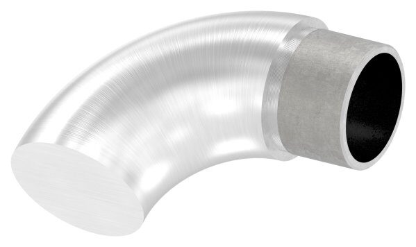 Endbogen 90°, zum Stecken, für Rohr 33,7x2,0mm,...