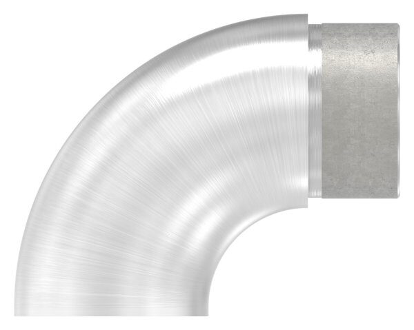Endbogen 90°, zum Stecken, für Rohr 42,4x2,0mm,...