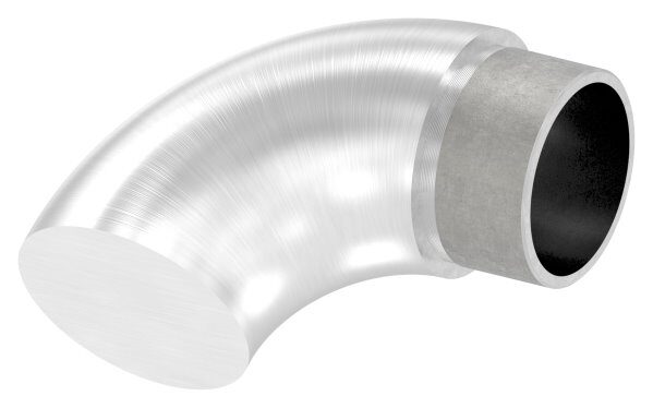 Endbogen 90°, zum Stecken, für Rohr 42,4x2,5mm,...