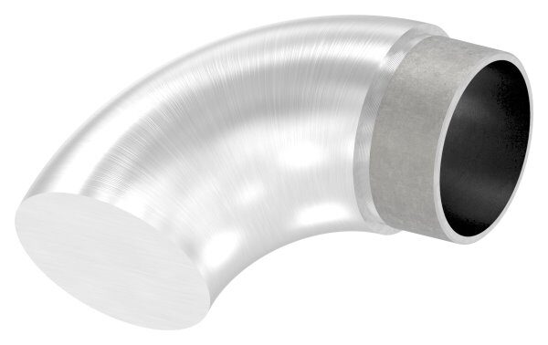 Endbogen 90°, zum Stecken, für Rohr 48,3x2,0mm,...