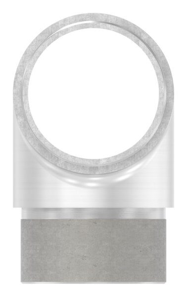 T-Stück, mit gleichen Abgängen, zum Stecken, für Rohr 42,4x2,0mm, V2A