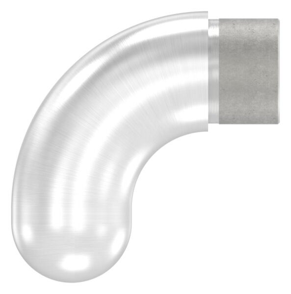 Endbogen 90°, zum Stecken, für Rohr 33,7x2,0mm,...