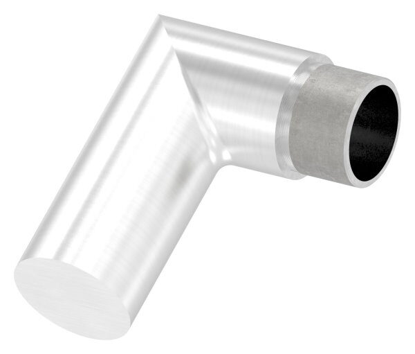 Endbogen 90°, zum Stecken, für Rohr 33,7x2,0mm...