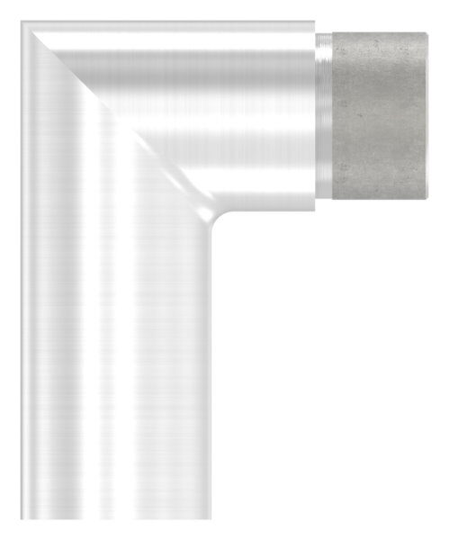 Endbogen 90°, zum Stecken, für Rohr 33,7x2,0mm...