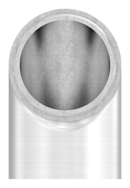 Endbogen 90°, zum Stecken, für Rohr 42,4x2,0mm, V2A