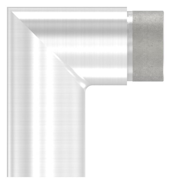 Endbogen 90°, zum Stecken, für Rohr 42,4x2,0mm...