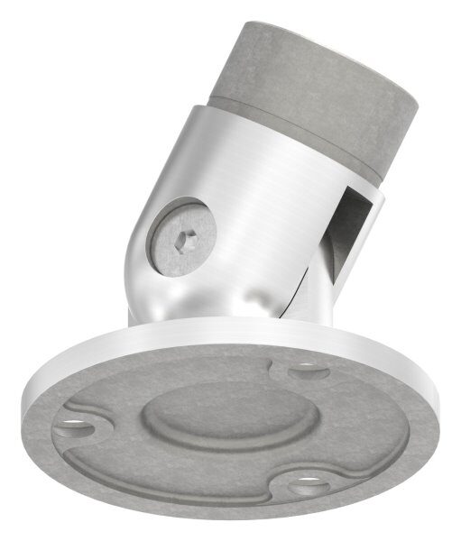 Wandhalter flexibel, zum Stecken, für Rohr 42,4x2,0mm, V2A