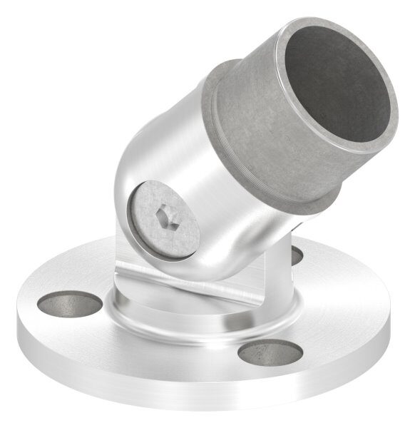 Wandhalter flexibel, zum Stecken, für Rohr 33,7x2,0mm, V2A