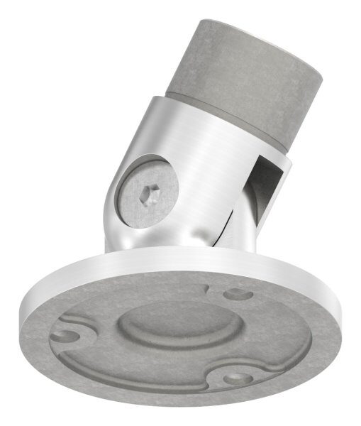 Wandhalter flexibel, zum Stecken, für Rohr 33,7x2,0mm, V2A