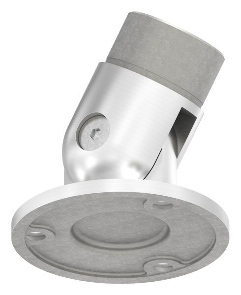 Wandhalter flexibel, zum Stecken, für Rohr 48,3x2,0mm, V2A