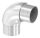 Rohrbogen 90° eng, zum Stecken, für Rohr 42,4x2,0mm, V2A