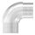 Rohrbogen 90° eng, zum Stecken, für Rohr 42,4x2,0mm, V2A