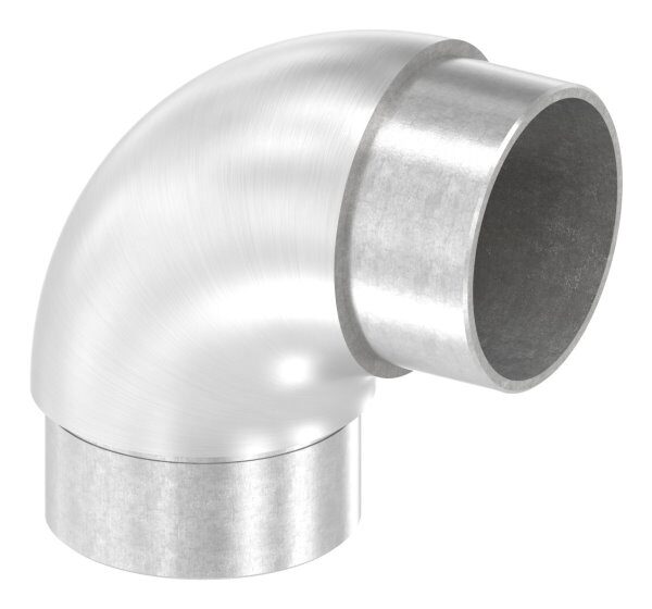 Rohrbogen 90° eng, zum Stecken, für Rohr 48,3x2,0mm, V2A