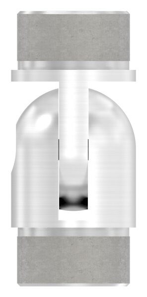 Gelenkstück, zum Stecken, für Rohr 42,4x2,0mm, V2A
