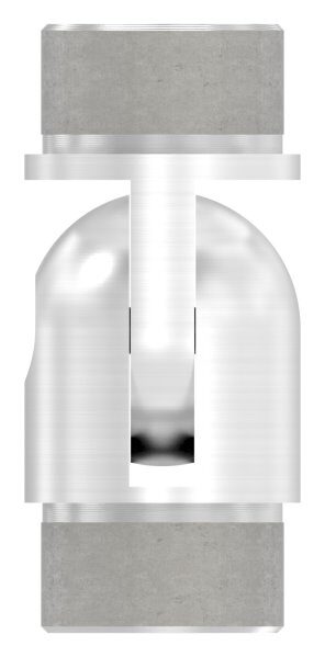 Gelenkstück, zum Stecken, für Rohr 42,4x2,5mm, V2A